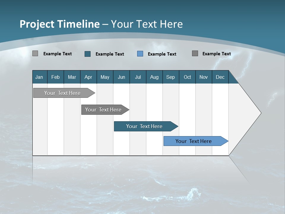 Cumulus Threat Water PowerPoint Template