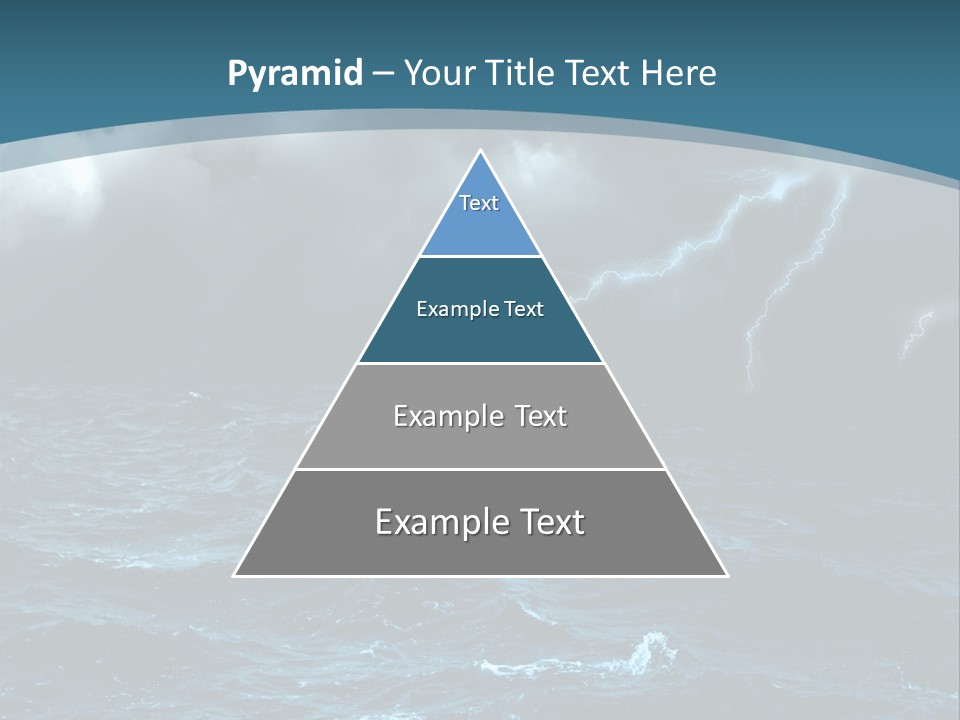 Cumulus Threat Water PowerPoint Template