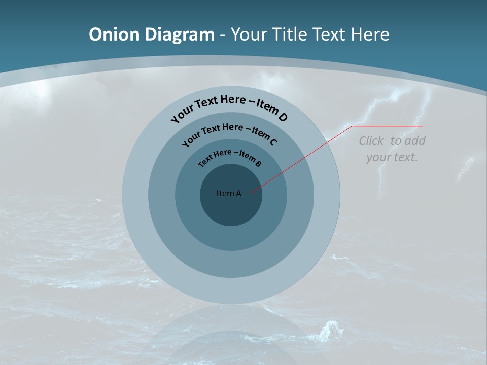 Cumulus Threat Water PowerPoint Template