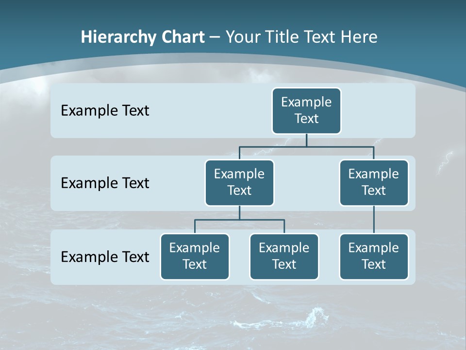 Cumulus Threat Water PowerPoint Template