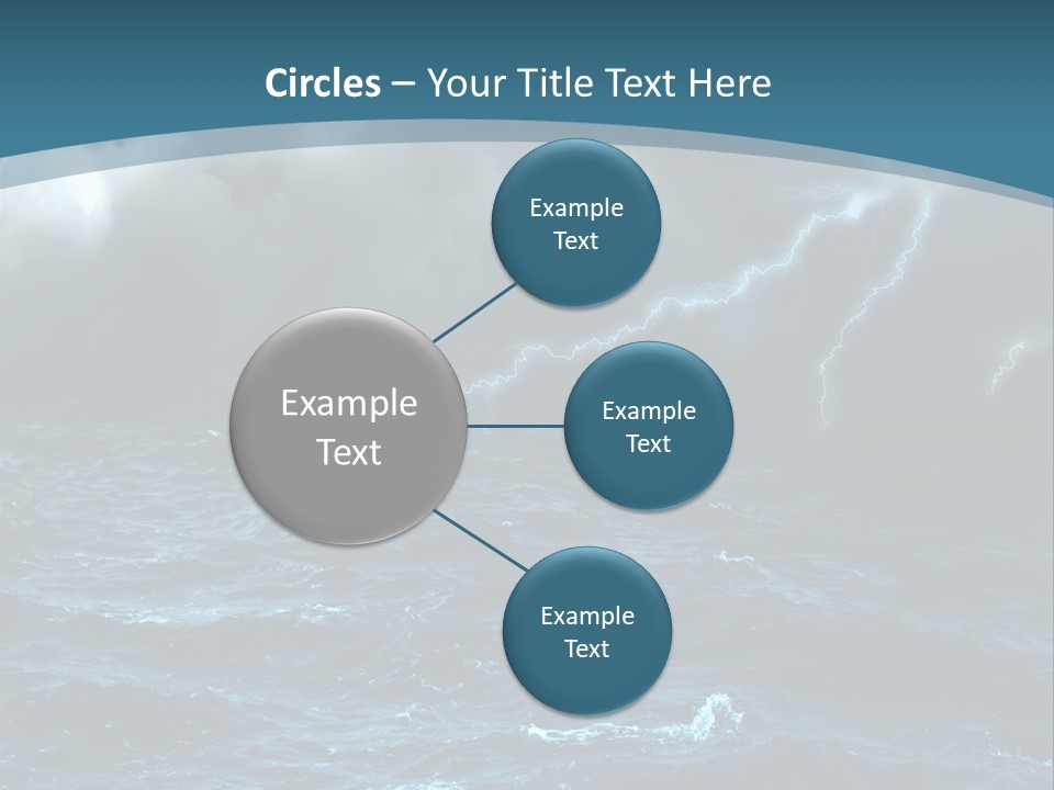 Cumulus Threat Water PowerPoint Template