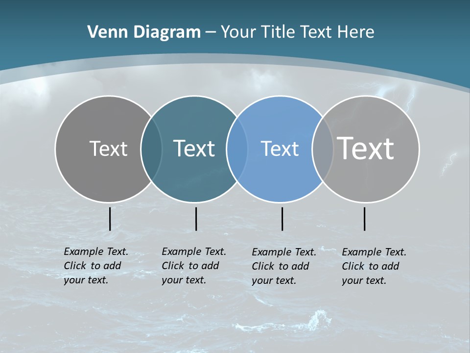 Cumulus Threat Water PowerPoint Template