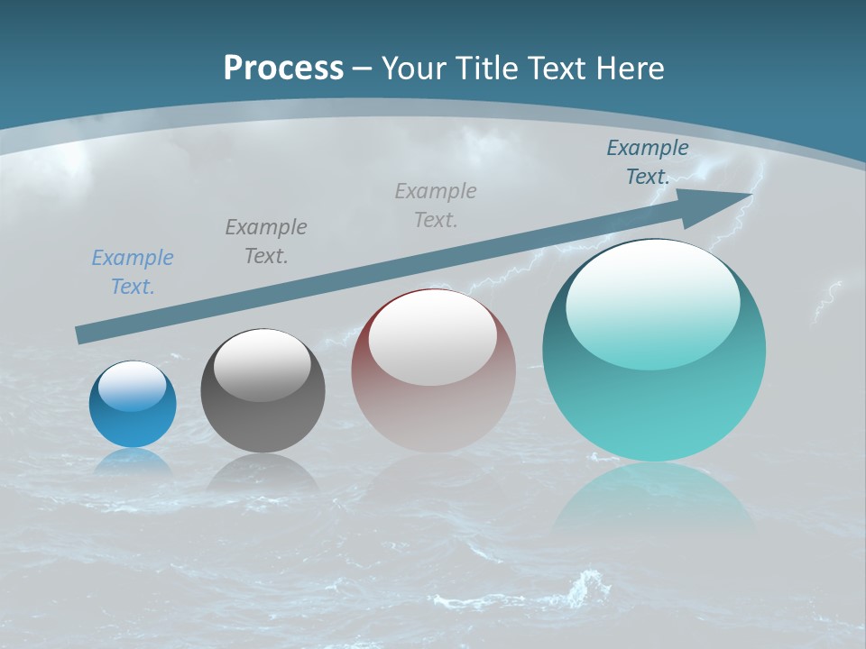 Cumulus Threat Water PowerPoint Template