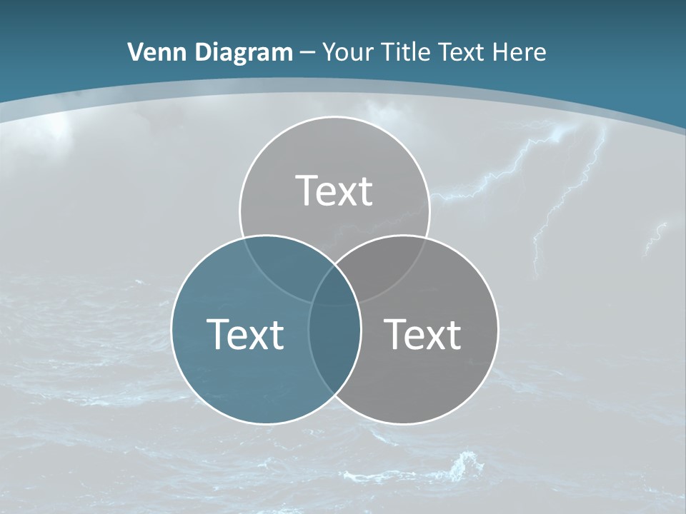 Cumulus Threat Water PowerPoint Template