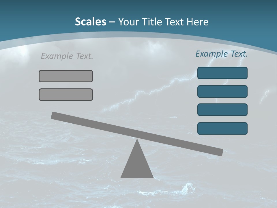 Cumulus Threat Water PowerPoint Template