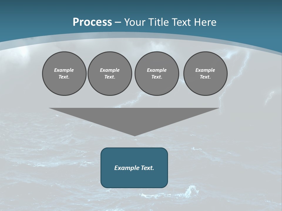 Cumulus Threat Water PowerPoint Template
