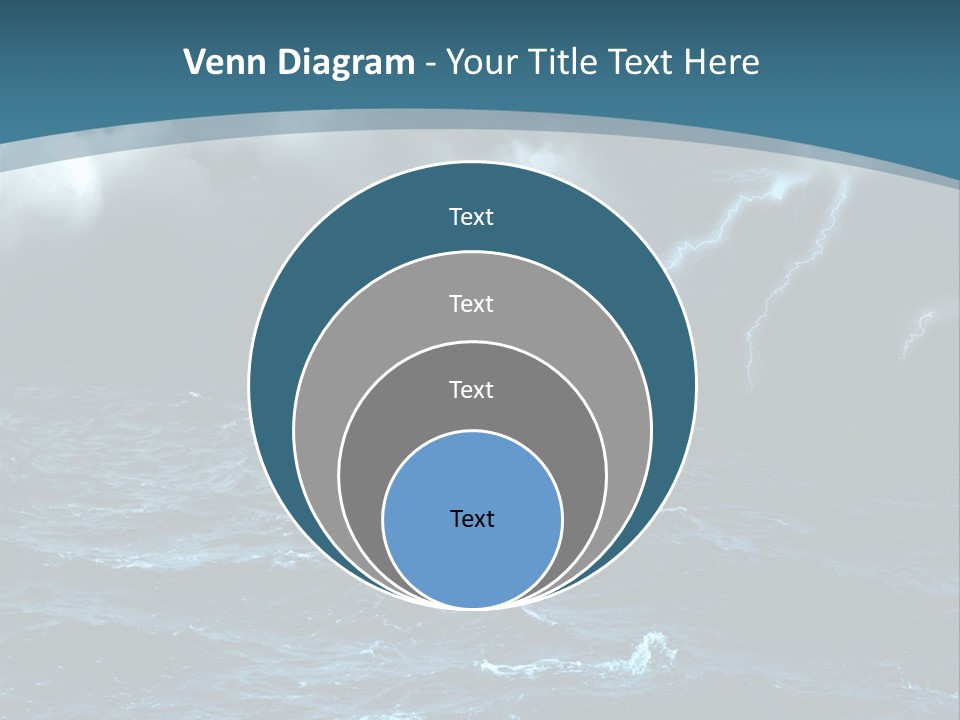 Cumulus Threat Water PowerPoint Template