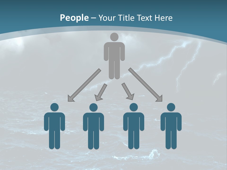Cumulus Threat Water PowerPoint Template