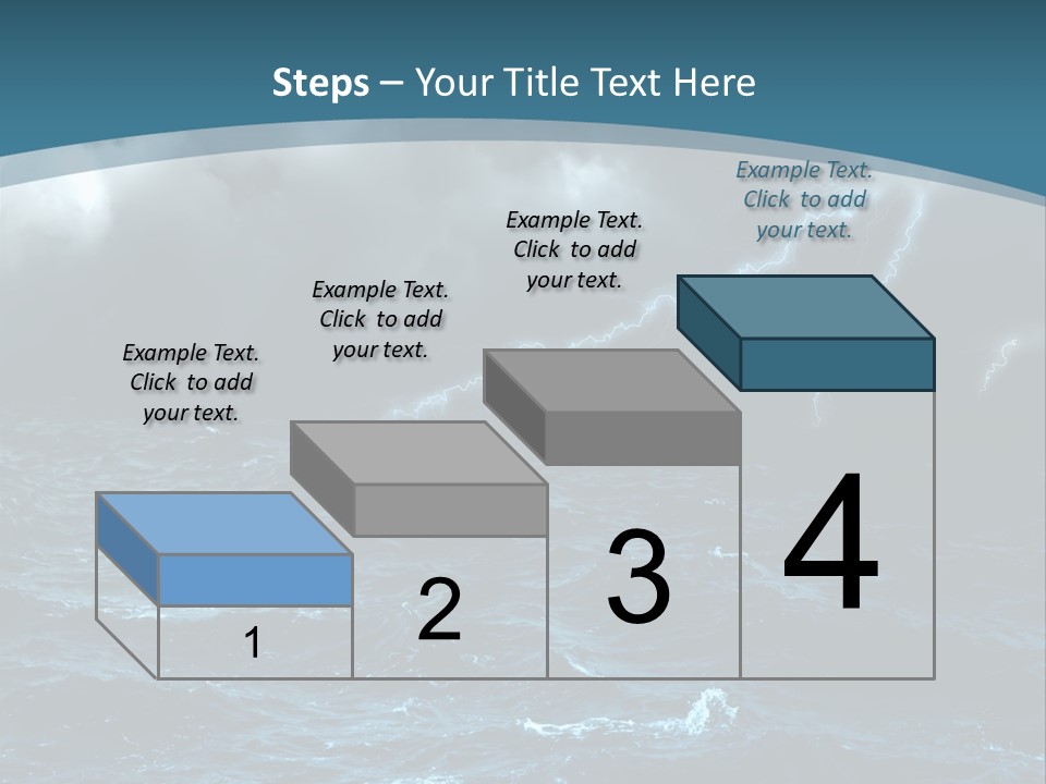 Cumulus Threat Water PowerPoint Template