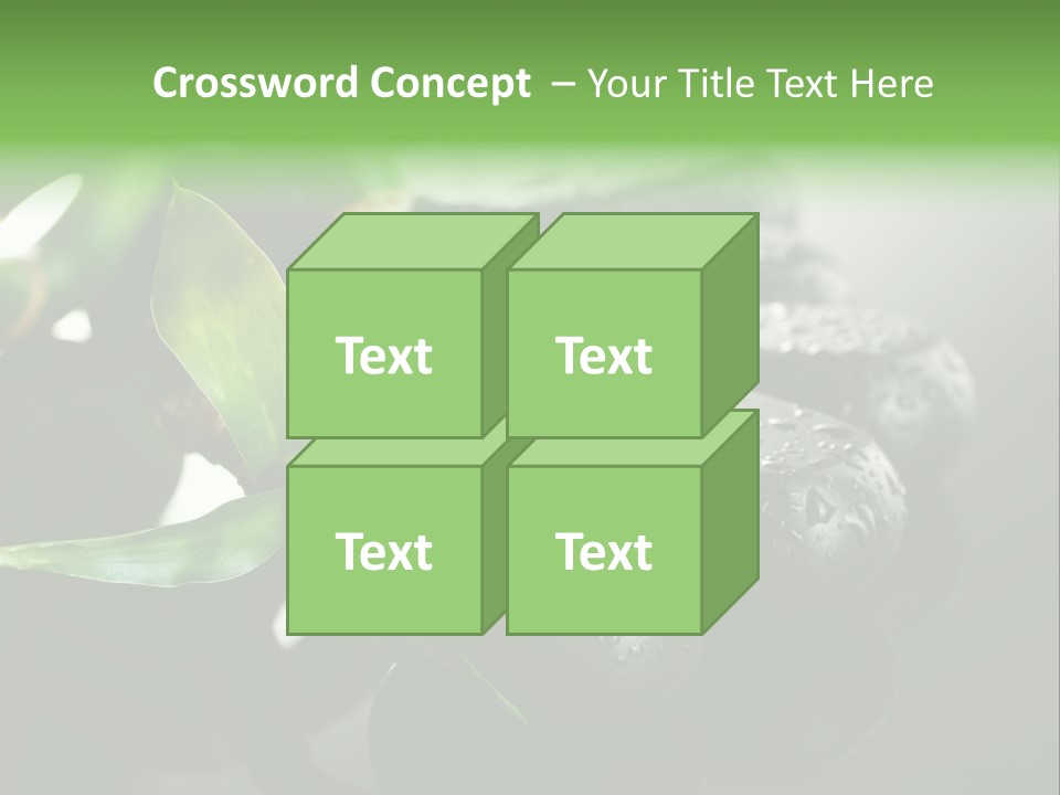 Traditional Grey Drops PowerPoint Template