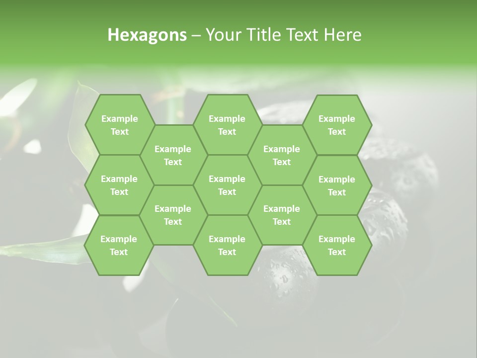 Traditional Grey Drops PowerPoint Template