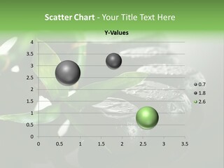 Traditional Grey Drops PowerPoint Template