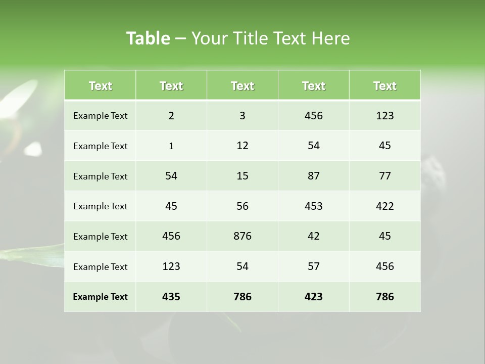 Traditional Grey Drops PowerPoint Template