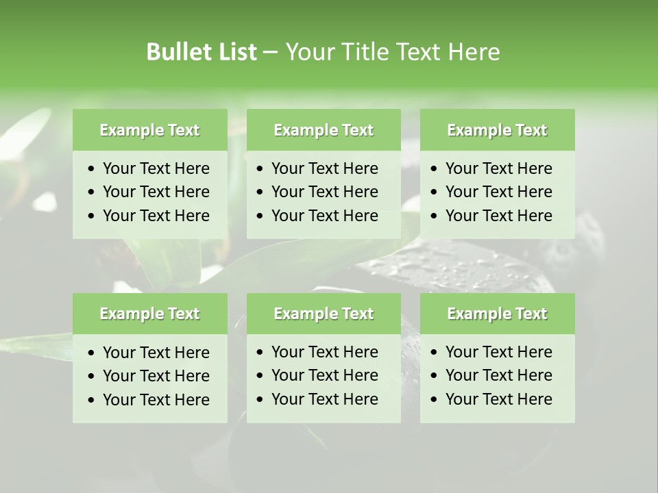 Traditional Grey Drops PowerPoint Template