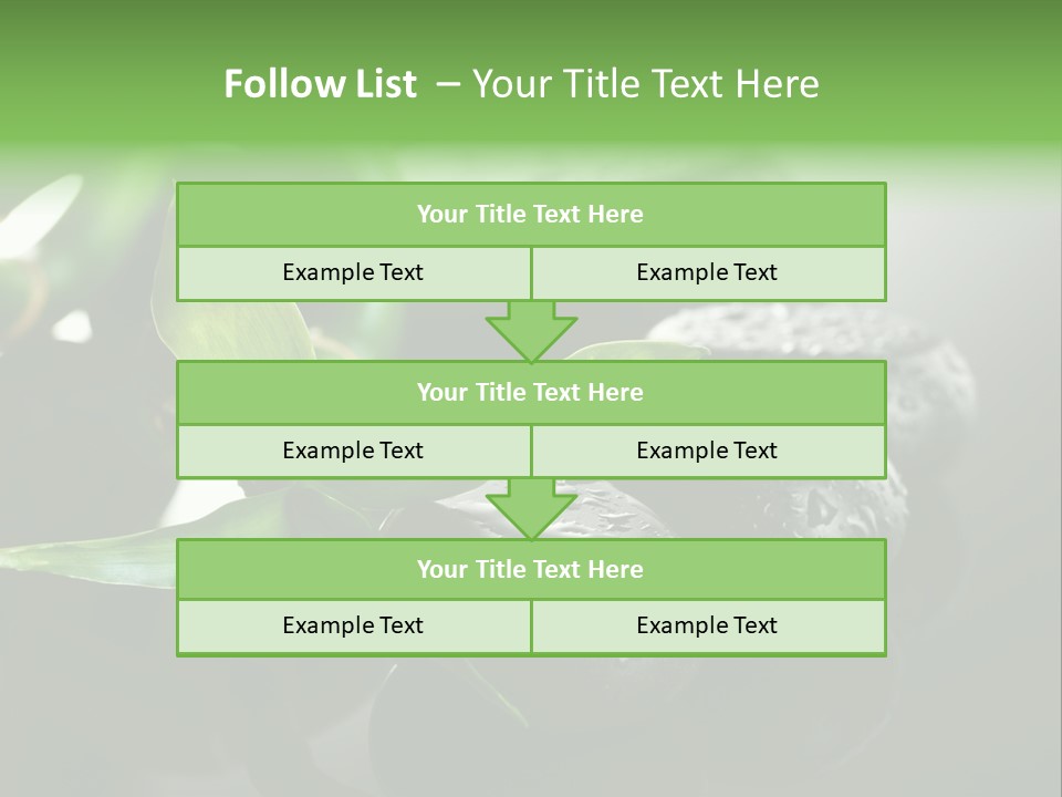 Traditional Grey Drops PowerPoint Template