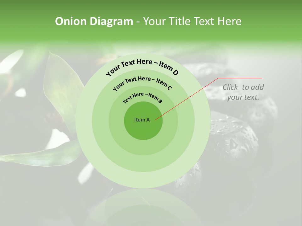 Traditional Grey Drops PowerPoint Template