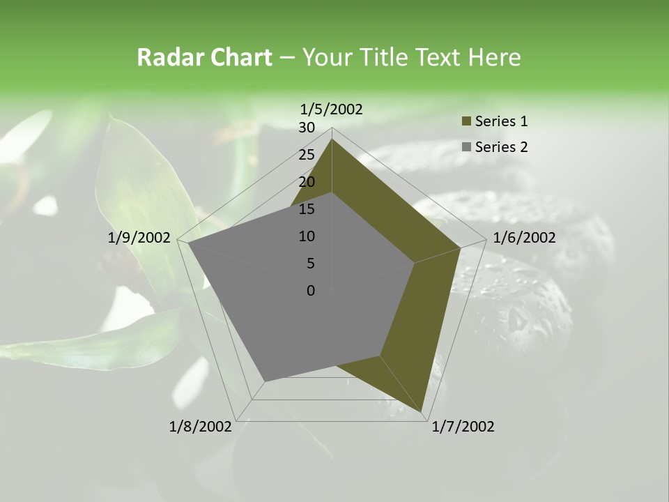 Traditional Grey Drops PowerPoint Template