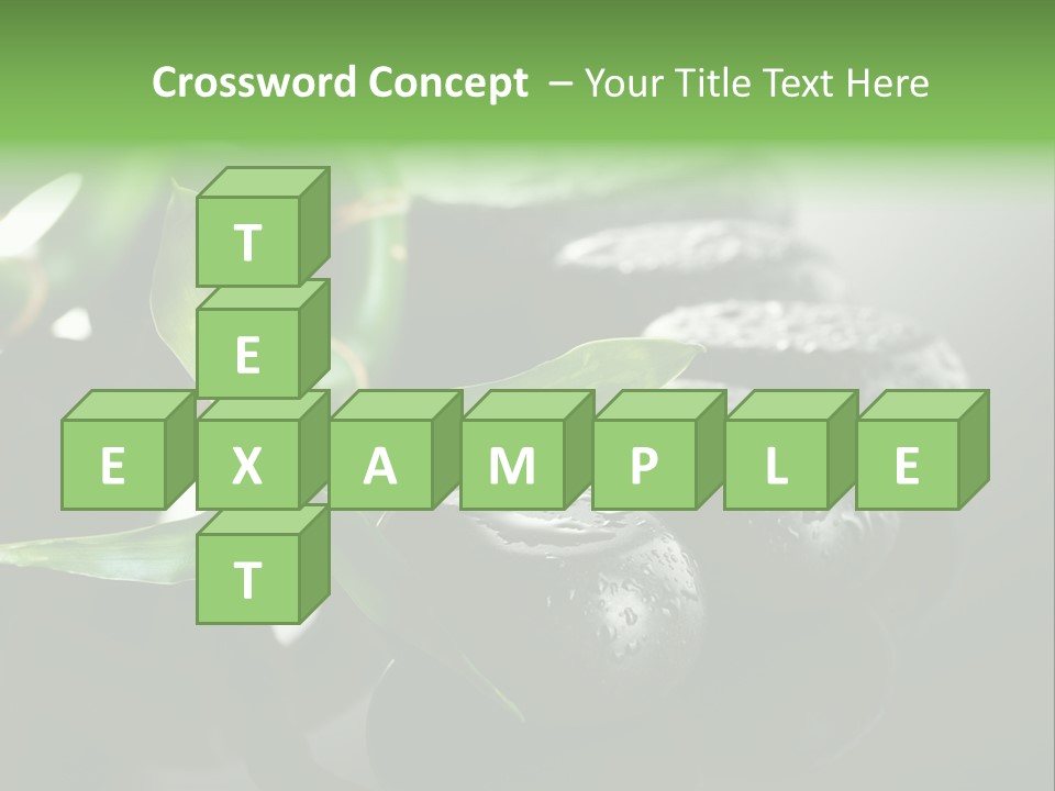 Traditional Grey Drops PowerPoint Template