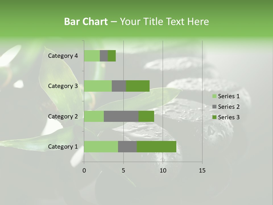 Traditional Grey Drops PowerPoint Template