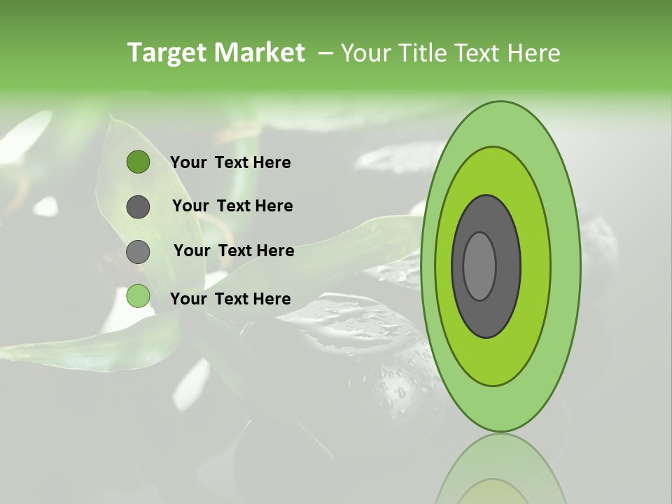 Traditional Grey Drops PowerPoint Template