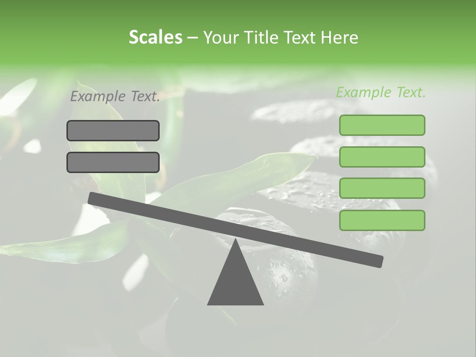 Traditional Grey Drops PowerPoint Template