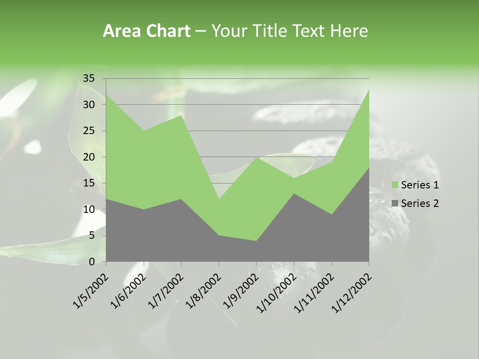 Traditional Grey Drops PowerPoint Template