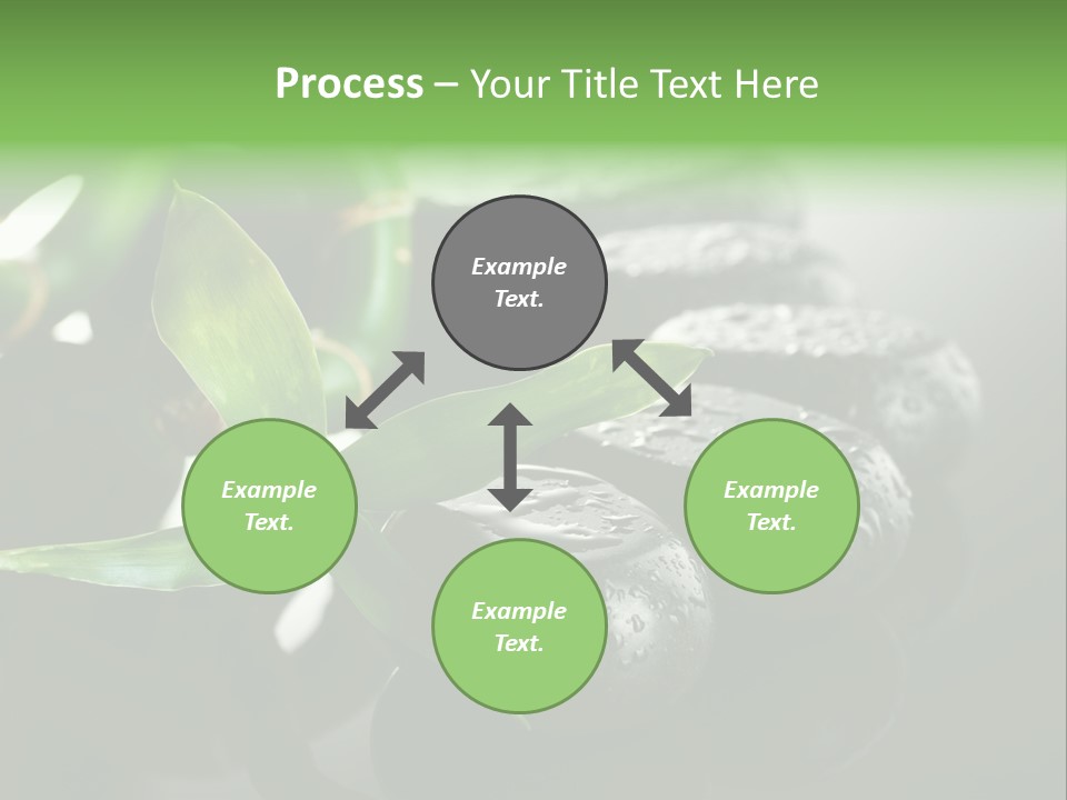 Traditional Grey Drops PowerPoint Template