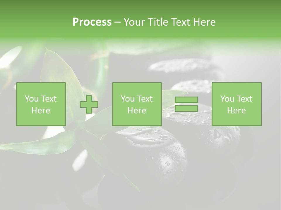 Traditional Grey Drops PowerPoint Template