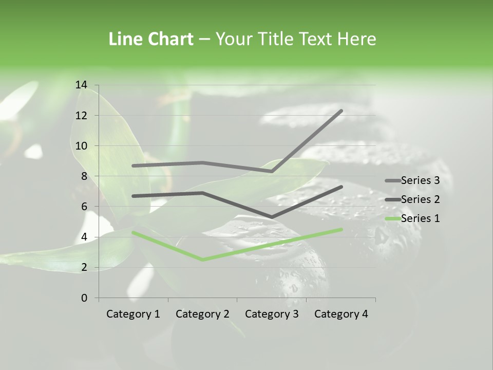 Traditional Grey Drops PowerPoint Template