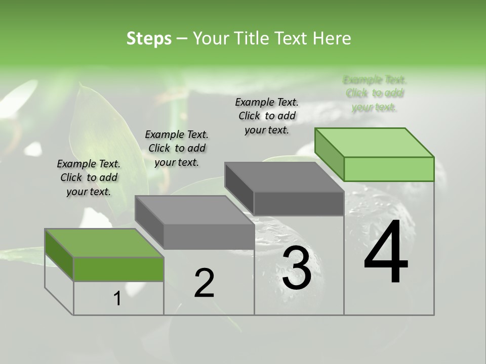 Traditional Grey Drops PowerPoint Template