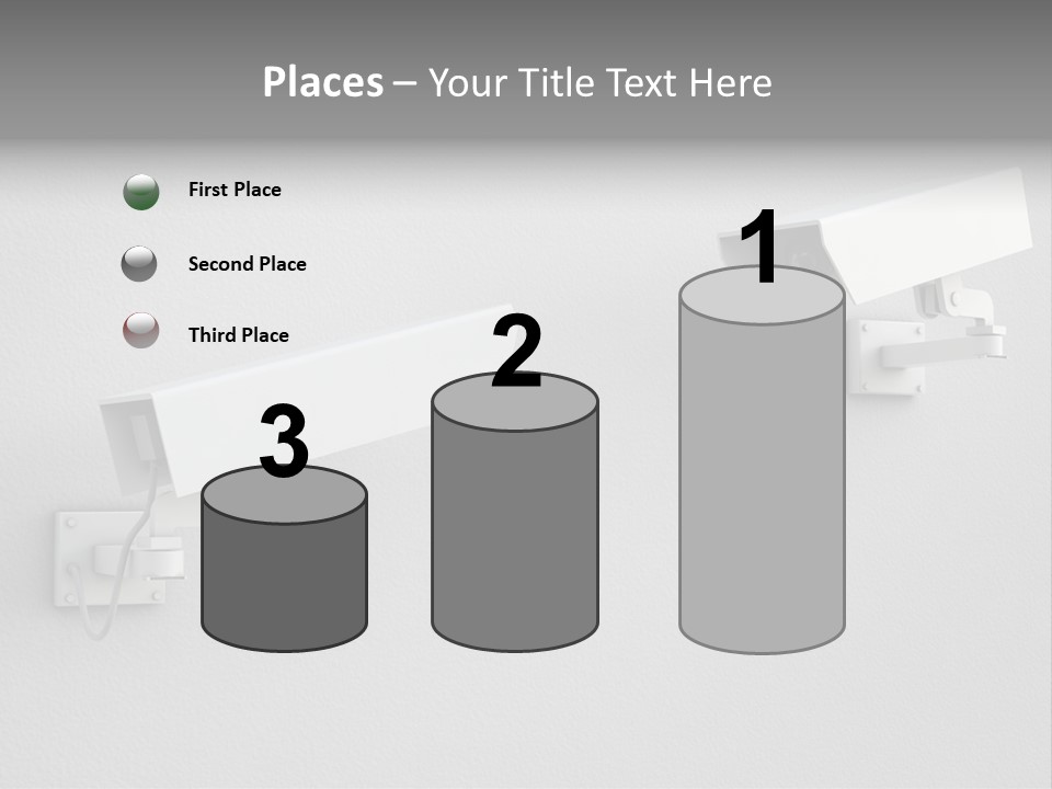 Secure Safety Television PowerPoint Template