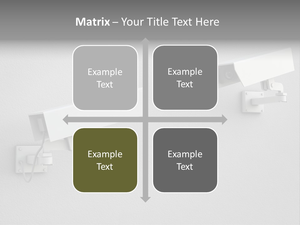 Secure Safety Television PowerPoint Template