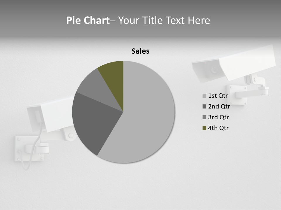 Secure Safety Television PowerPoint Template