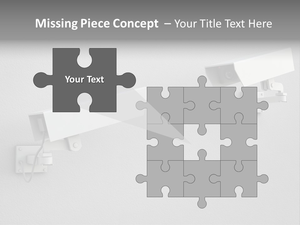 Secure Safety Television PowerPoint Template