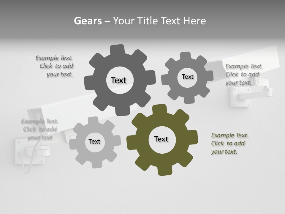 Secure Safety Television PowerPoint Template