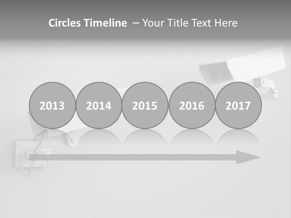 Secure Safety Television PowerPoint Template