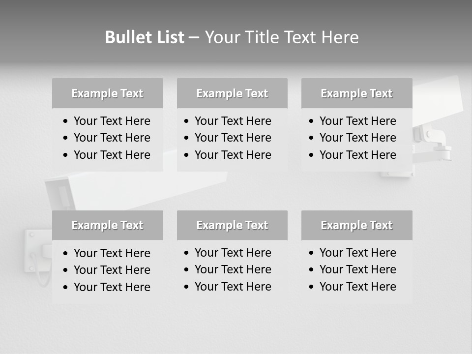 Secure Safety Television PowerPoint Template