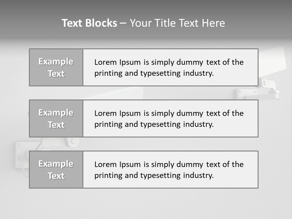 Secure Safety Television PowerPoint Template