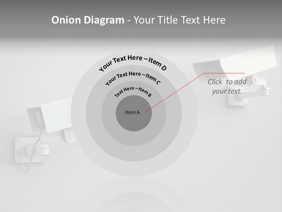 Secure Safety Television PowerPoint Template