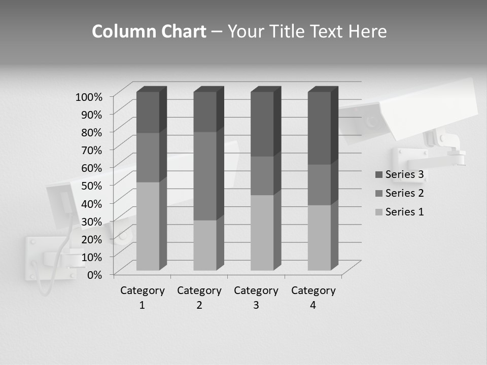 Secure Safety Television PowerPoint Template