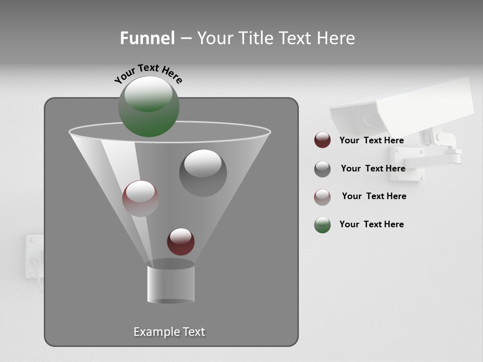 Secure Safety Television PowerPoint Template