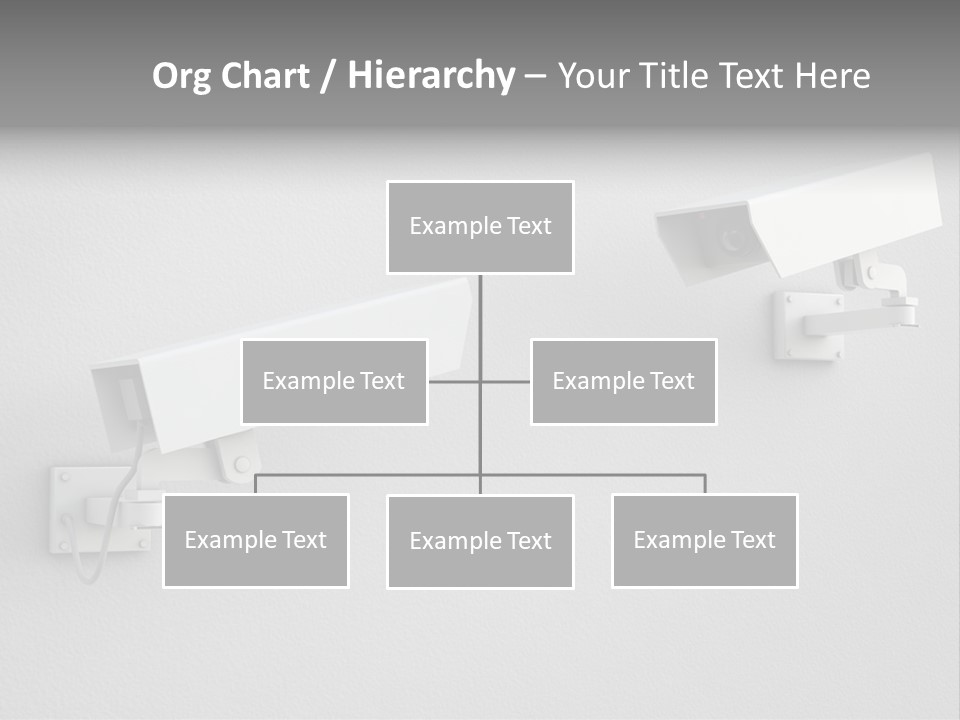 Secure Safety Television PowerPoint Template