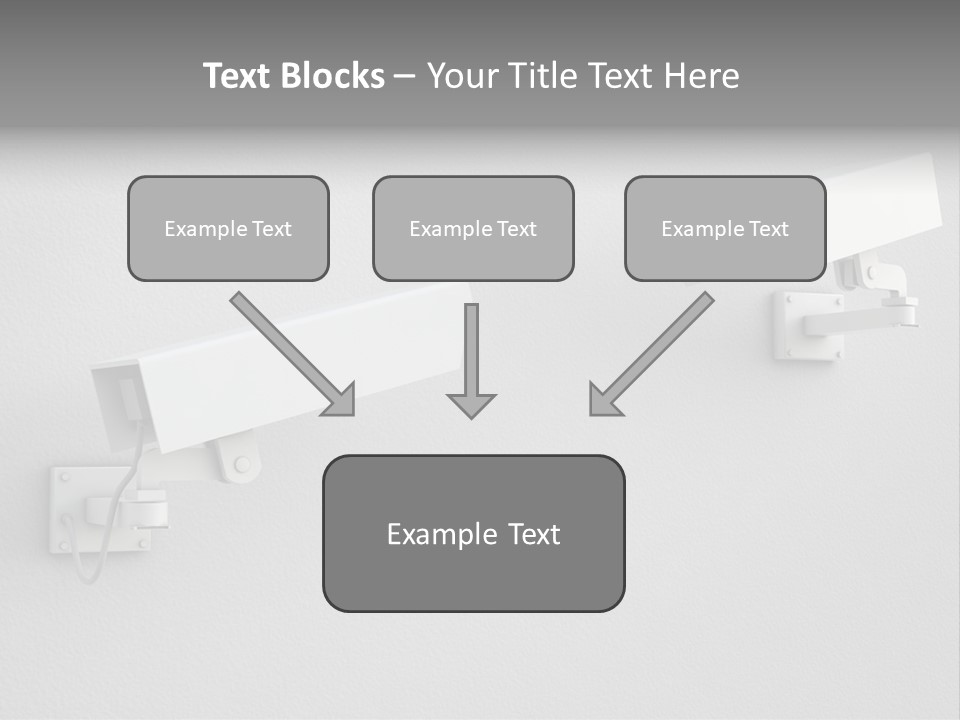 Secure Safety Television PowerPoint Template