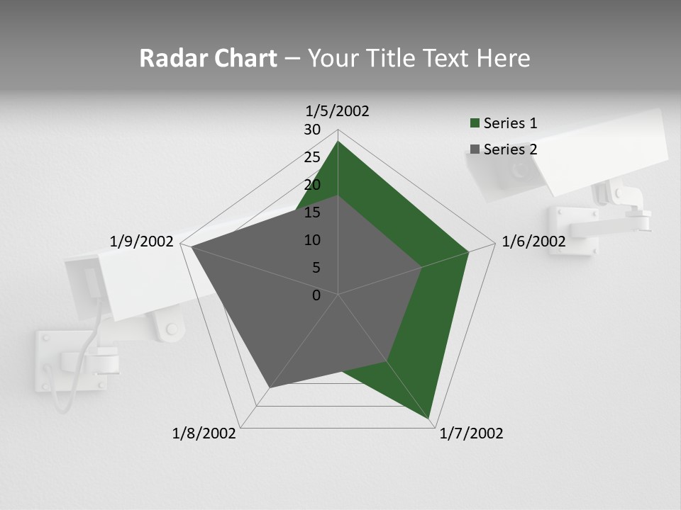 Secure Safety Television PowerPoint Template