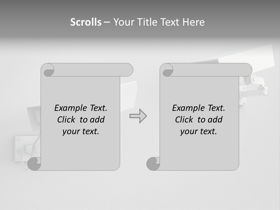 Secure Safety Television PowerPoint Template