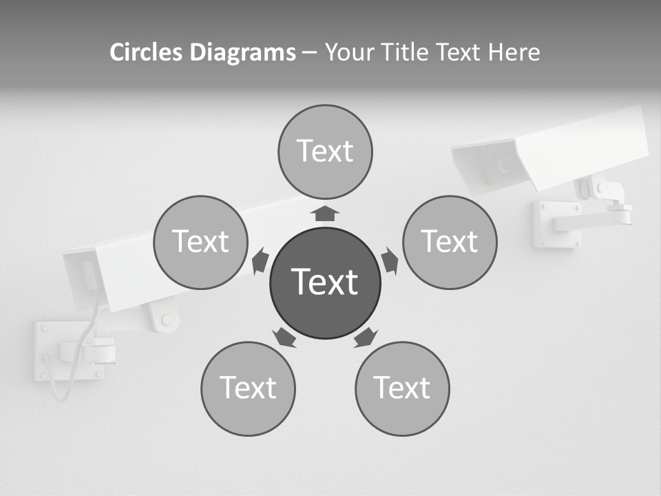 Secure Safety Television PowerPoint Template