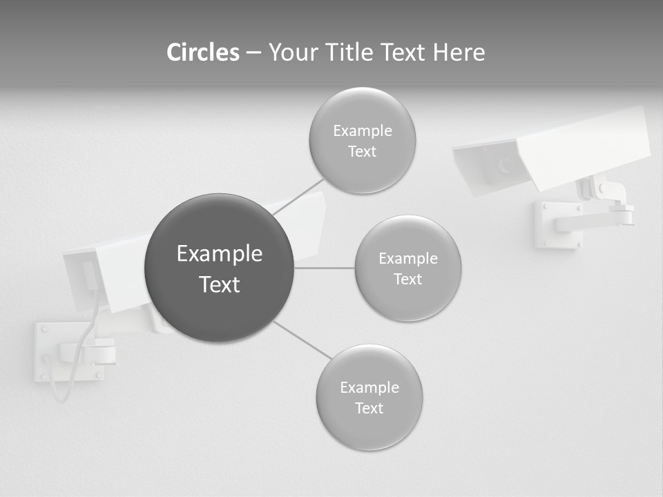 Secure Safety Television PowerPoint Template