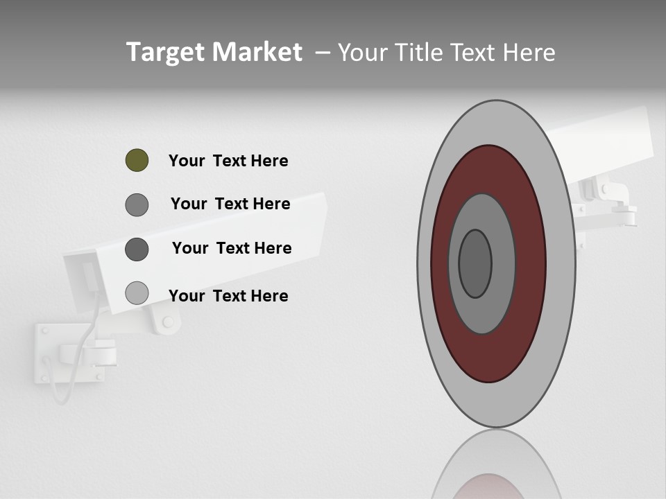 Secure Safety Television PowerPoint Template