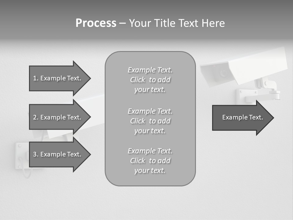 Secure Safety Television PowerPoint Template