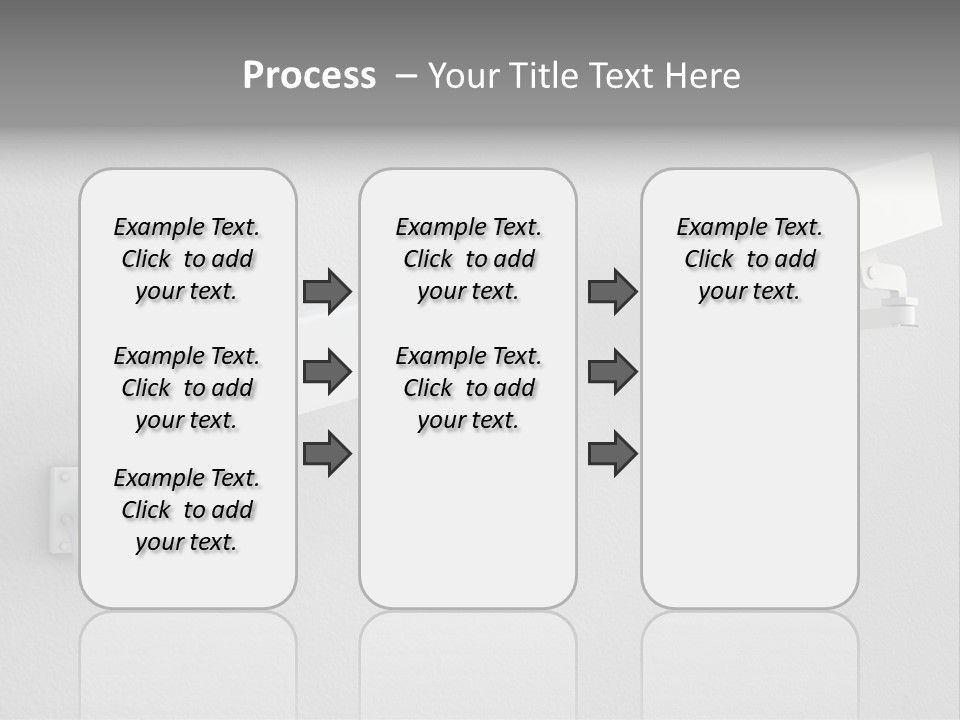 Secure Safety Television PowerPoint Template